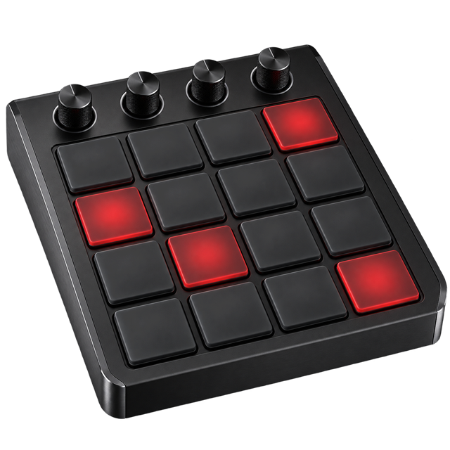 Music production pad controller